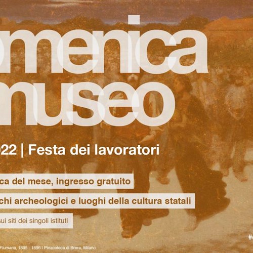 Le aperture straordinarie dei siti storici e culturali in provincia di Salerno per il 1° maggio 2022