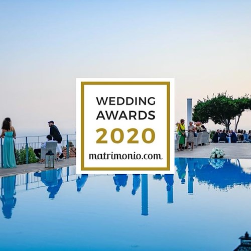 “Le Nereidi” di Amalfi premiate tra 60mila aziende con i Wedding Awards 2020 da Matrimonio.com