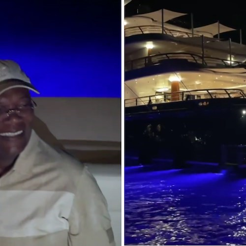 LL COOL J tra Capri e Positano con Samuel L. Jackson per festeggiare il 4 luglio /foto