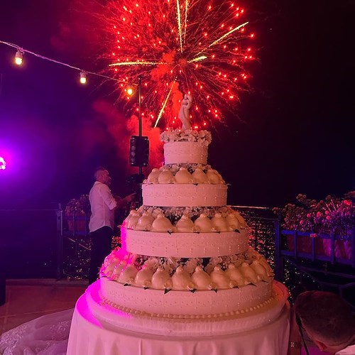 Matrimonio da favola ad Amalfi per Edgar e Suela