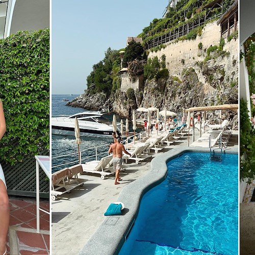 "Monday Swimwear", le fondatrici del brand si rilassano in Costiera Amalfitana
