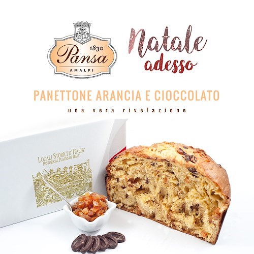 "Natale adesso", ad Amalfi la Pasticceria Pansa anticipa gli ordini online per i propri panettoni artigianali