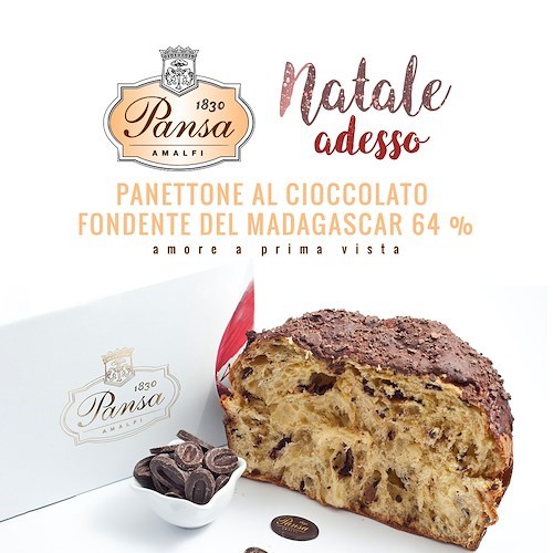 "Natale adesso", ad Amalfi la Pasticceria Pansa anticipa gli ordini online per i propri panettoni artigianali