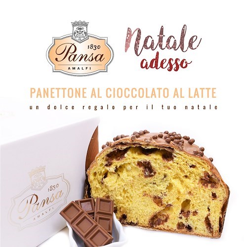 "Natale adesso", ad Amalfi la Pasticceria Pansa anticipa gli ordini online per i propri panettoni artigianali
