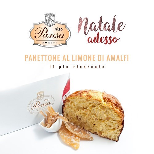"Natale adesso", ad Amalfi la Pasticceria Pansa anticipa gli ordini online per i propri panettoni artigianali
