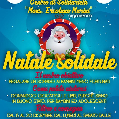 "Natale solidale": ad Amalfi iniziativa a favore dei meno fortunati