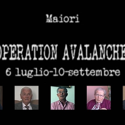 Operazione "Avalanche": lo sbarco a Maiori nel ricordo di Sigismondo Nastri e Giancarlo Barela /Video