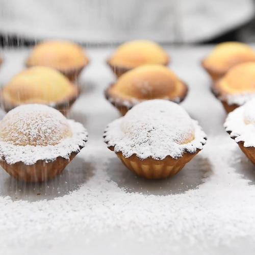 Pansa presenta il Pasticciotto al Limone di Amalfi a “Dolci in Viaggio”, progetto di 50 Top Italy e Caputo /VIDEO