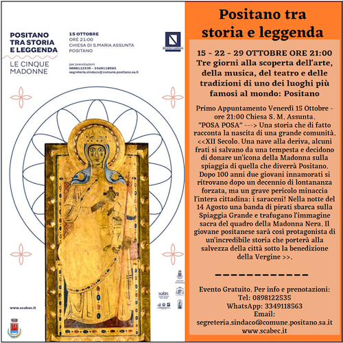 “Posa Posa”, a Positano il nuovo spettacolo teatrale sulle origini della Città Verticale