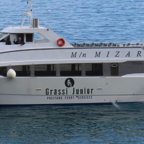 Positano, nuove linee marittime "annuali" con due motonavi firmate Grassi Junior /Foto