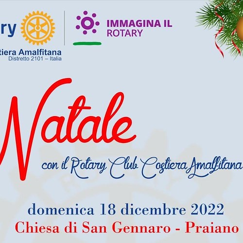 Praiano, 18 dicembre il Rotary Club Costiera Amalfitana premia i talenti della Divina nel ricordo di Don Mimì