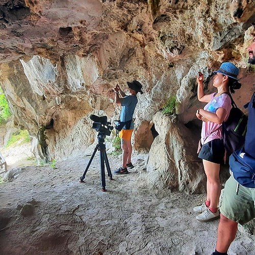 “Racconti dei borghi meravigliosi”: la telecamere della tv giapponese ad Atrani / FOTO 