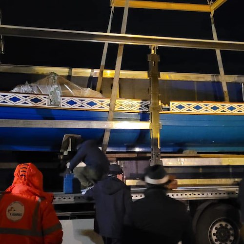 Regata Storica: il galeone azzurro di Amalfi è partito alla volta di Genova / FOTO
