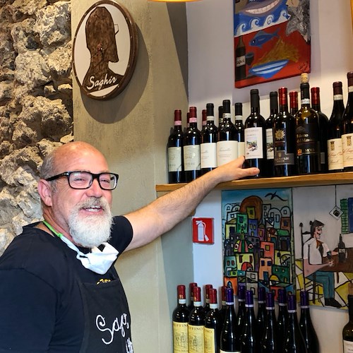 Riparte Saghir con Gennaro Galani, il ristorante/wine bar nel cuore di Praiano