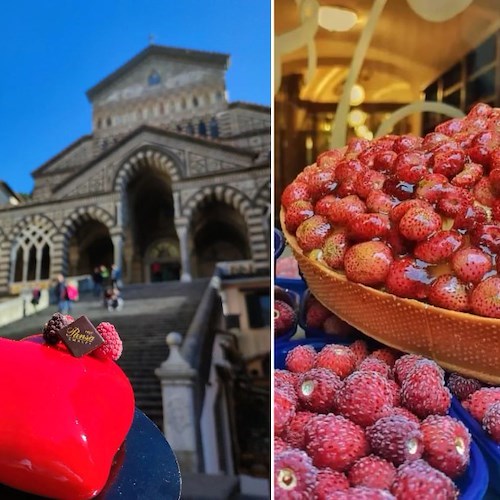 San Valentino in dolcezza ad Amalfi con i cuori della Pasticceria Pansa