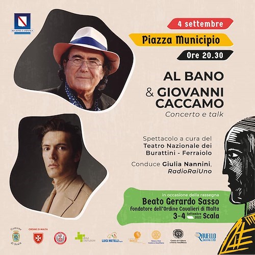 Scala celebra il Beato Gerardo Sasso, 3 e 4 settembre attesi Padre Enzo Fortunato e Al Bano