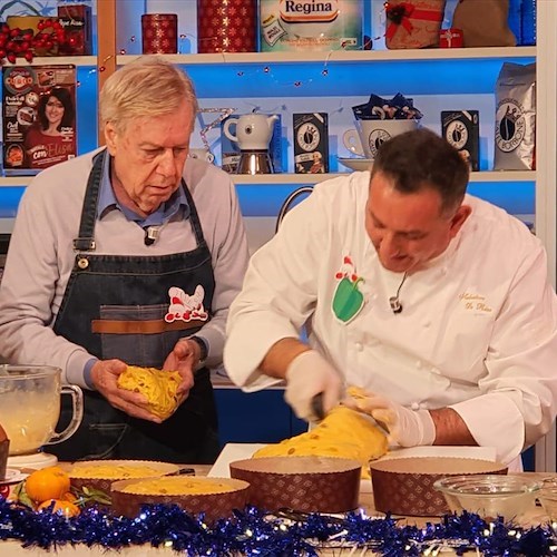 Standing ovation per il Panettone Milanese di Sal De Riso a "La Prova del Cuoco" /RICETTA