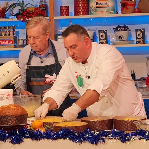 Standing ovation per il Panettone Milanese di Sal De Riso a "La Prova del Cuoco" /RICETTA