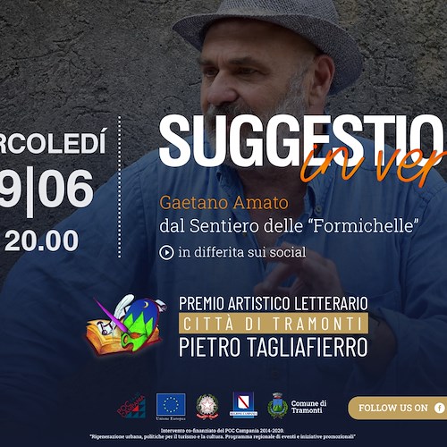 “Suggestioni in versi”: Tramonti narrata dall’attore Gaetano Amato per il Premio Tagliafierro /STASERA LA DIRETTA