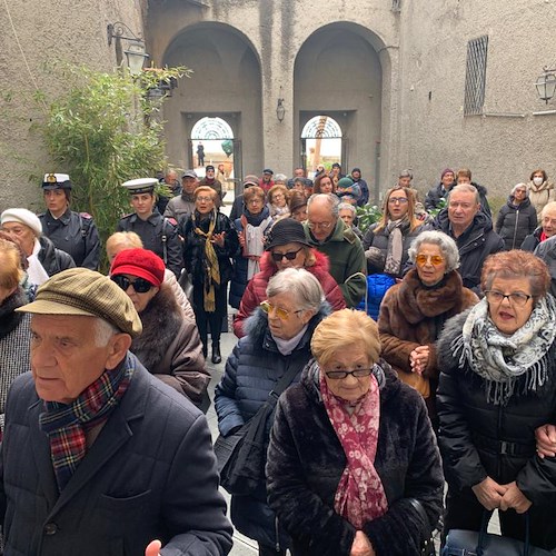 Taglio del nastro per la nuova sede per gli anziani di Amalfi