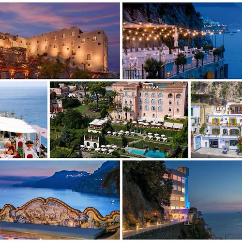 "Top Hotels in Italy" di Condè Nast Traveler: su 20 strutture quasi la metà è in Costa d'Amalfi