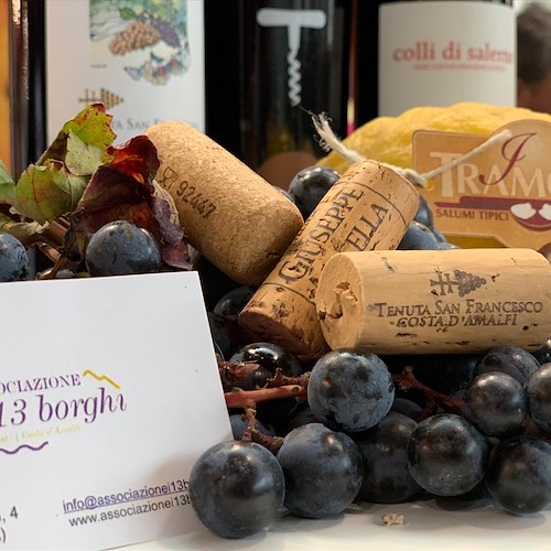 Tramonti incanta i buyer del TTG Rimini con i vini e i salumi locali /FOTO