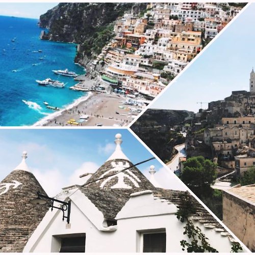 Un tour tra i siti Unesco del Sud Italia: il turismo di prossimità lega Costa d’Amalfi, Alberobello e Matera