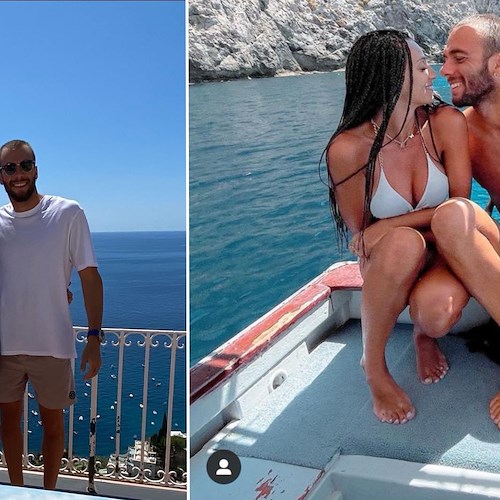 Vacanza d’amore in Costa d’Amalfi per i campioni olimpici Gregorio Paltrinieri e Rossella Fiamingo
