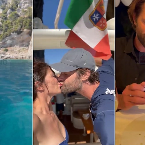 Vacanze in Costiera Amalfitana per Jared Padalecki e la moglie Genevieve