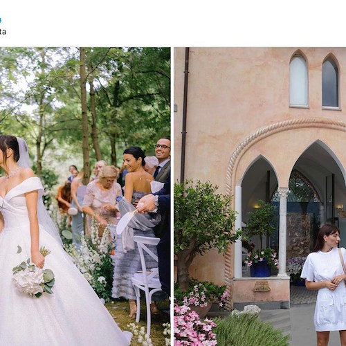 Viaggio di nozze a Ravello per la fashion blogger Carlotta Rubaltelli