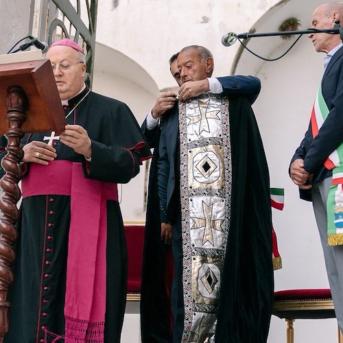 Vittorio Perrotta insignito del titolo di "Magister di Civiltà Amalfitana"