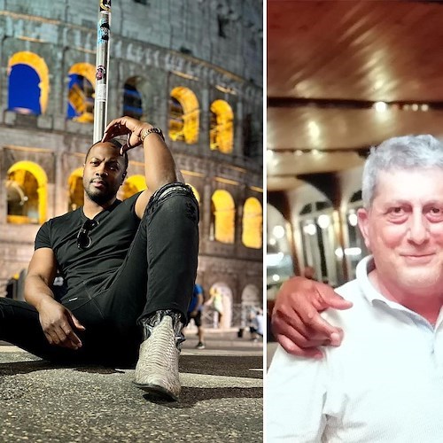 Week end in Costa d'Amalfi per Ser'Darius Blain: sosta di gusto a Maiori per l'attore della serie Charmed 