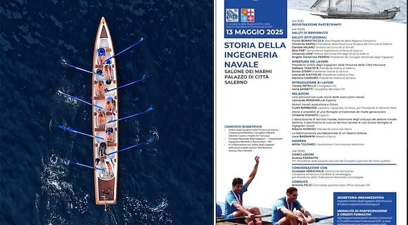A Salerno la storia dell'ingegneria navale rivive nel segno delle Repubbliche Marinare