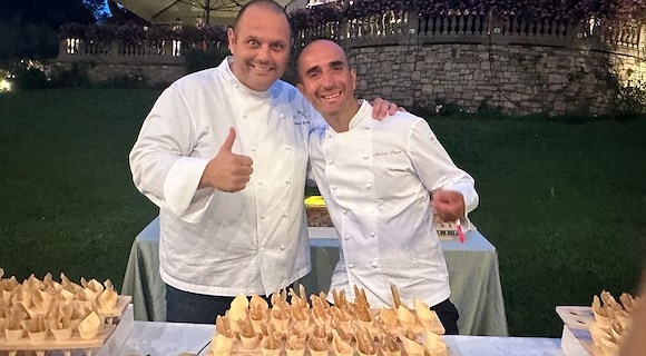 La Pasticceria Pansa di Amalfi incanta a Brusaporto: protagonista a “Gli Artisti dello Street Food” nella prestigiosa tenuta Da Vittorio