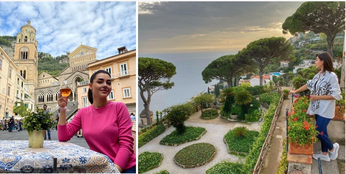 L'attrice russa Marina Kravets innamorata di Ravello - Amalfi News